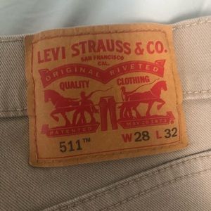 Levi’s Khaki Denim Pants